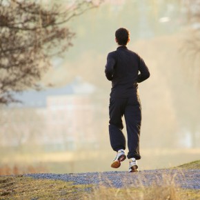 Jogging hält den Körper fit